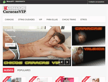 Tablet Screenshot of chicoscaracasvip.com